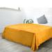 Everly Quinn Divisadero Blanket Microfiber/Fleece/Microfiber/Fleece in Orange | 60 W in | Wayfair 62747A5D59B142C0BB27FF56D8F24C64