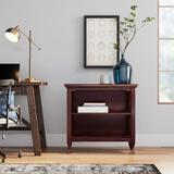 Three Posts™ Adela 30.25" H x 32" W Standard Bookcase Wood in Brown | 30.25 H x 32 W x 13 D in | Wayfair DBYH2097 34596895