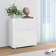 vidaXL Sideboard High Gloss White 71x35x80 cm Engineered Wood