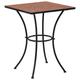 vidaXL Mosaic Bistro Table Terracotta 60 cm Ceramic