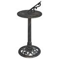 vidaXL Sundial Bronze 35.5x82 cm Plastic