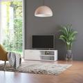 vidaXL TV Cabinet White 120x34x37 cm Engineered Wood