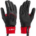 LEKI Herren Handschuhe HS Nordic Circuit Shark, Größe 6 in schwarz-rot