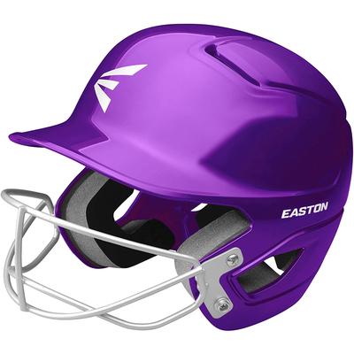 Easton Alpha Youth Batting Helmet with Softball Mask Purple