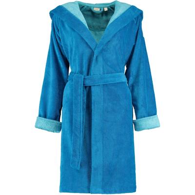 Esprit - Esprit Bademäntel Damen Kapuze Cosy turquoise - 002 Grau