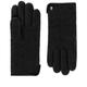 ROECKL - Handschuhe Damen Wolle Leder-Paspel Black