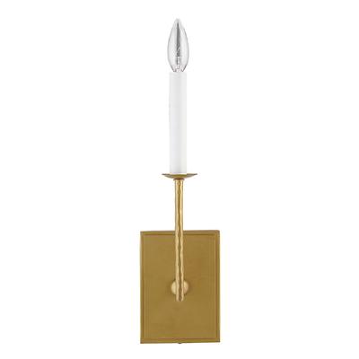 Hadley Single Arm Sconce - Antique Brass - Ballard Designs