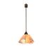 World Menagerie Sapin Lily 1-Light Novelty Pendant Glass in Gray/White/Brown | 5 H x 8.5 W x 8.5 D in | Wayfair EC8D3BB468354913B13C3F88F3BCF5ED