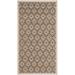 White 31 x 0.25 in Area Rug - George Oliver Amatia Ropesville Power Loom Cream/Chocolate Rug | 31 W x 0.25 D in | Wayfair VKGL2615 27006507