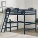Hillsdale Kids and Teen Caspian Full Loft Bed, Navy - 7150FL