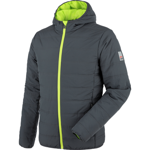 Blouson de travail Matelassé Moon Anthracite/Lime