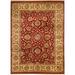 Brown/Red 109 x 0.25 in Area Rug - Bokara Rug Co, Inc. Hand-Knotted High-Quality Red & Gold Area Rug Wool | 109 W x 0.25 D in | Wayfair