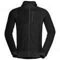 Norrøna - Falketind Alpha120 Zip Hood - Fleecejacke Gr L schwarz