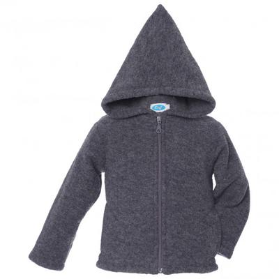 Reiff - Kid's Wollfleecekapuzenjacke - Merinohoodie Gr 74/80 blau