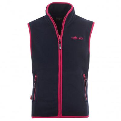 Trollkids - Kid's Arendal Vest - Fleeceweste Gr 110 blau