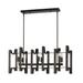 Z-Lite Marsala 34 Inch 6 Light Linear Suspension Light - 4000-34BRZ