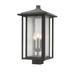 Z-Lite Aspen 20 Inch Tall 3 Light Outdoor Post Lamp - 554PHXLS-ORB