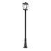 Z-Lite Beacon 105 Inch Tall 3 Light Outdoor Post Lamp - 568PHXLR-519P-ORB