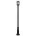 Z-Lite Portland 109 Inch Tall Outdoor Post Lamp - 531PHMR-519P-BK