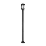 Z-Lite Jordan 101 Inch Tall Outdoor Post Lamp - 570PHB-567P-BK