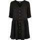 Urban Classics Damen Ladies Babydoll Shirt Dress Kleid, Black, L