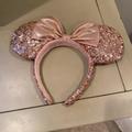 Disney Accessories | Genuine Rose Gold Mickey Ears | Color: Gold/Pink | Size: Os