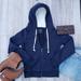 American Eagle Outfitters Jackets & Coats | American Eagle Cozy Hoodie Fuzzy Warm Fall Autumn | Color: Blue/White | Size: S