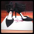 Jessica Simpson Shoes | Jessica Simpson Caleya Lace-Up Pump, Size 9.5m | Color: Black | Size: 9.5