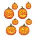 The Holiday Aisle® Pkgd Scary J-O-L Cutouts | 14 H x 15 W x 0.01 D in | Wayfair THLA7397 40480012