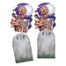 The Holiday Aisle® Jumbo Tombstone & Zombie Cutouts | 24.5 H x 9 W x 0.01 D in | Wayfair THLA7416 40480032