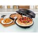 Euro Cuisine Pizza Toaster Oven Steel in Black | 8 H x 13 W x 15 D in | Wayfair PM600