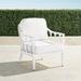 Avery Lounge Chair with Cushions in White Finish - Rain Black - Frontgate