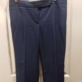 J. Crew Pants & Jumpsuits | J.Crew Navy Favorite Fit Trousers | Color: Blue | Size: 10