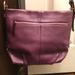 Coach Bags | Coach Pebble Leather Hobo Bag | Color: Purple | Size: 14” X 10” X 4”