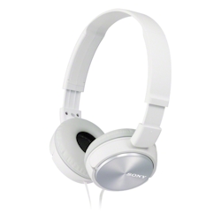 Sony MDR-ZX310AP Kopfhörer Verkabelt Kopfband Anrufe/Musik Weiß Image