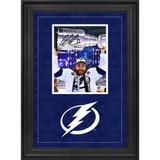 Victor Hedman Tampa Bay Lightning Deluxe Framed Autographed 8" x 10" 2020 Stanley Cup Champions Raising Photograph