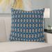 Latitude Run® Avicia Throw Pillow Polyester in Blue | 16 H x 16 W x 3 D in | Wayfair C68260F44D8E42BDA65F0A0B73D0BCFC