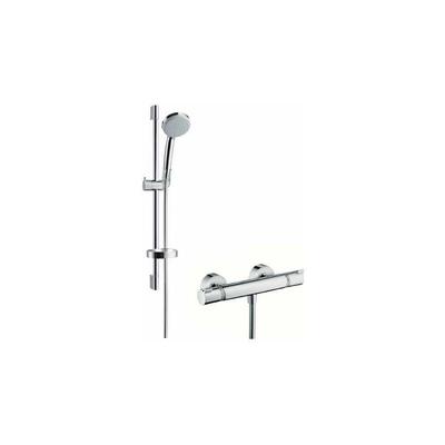 Hansgrohe - Brausenkombi Croma 100 Vario/Ecostat Comfort Unica'C 650mm 27034000