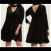 Torrid Dresses | Nwot Torrid Crushed Black Velvet Dress | Color: Black | Size: 1x