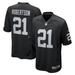 Men's Nike Amik Robertson Black Las Vegas Raiders Team Game Jersey