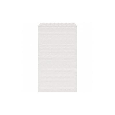 1-PACK 2000x Papierflachbeutel weiß 13 x 19 cm