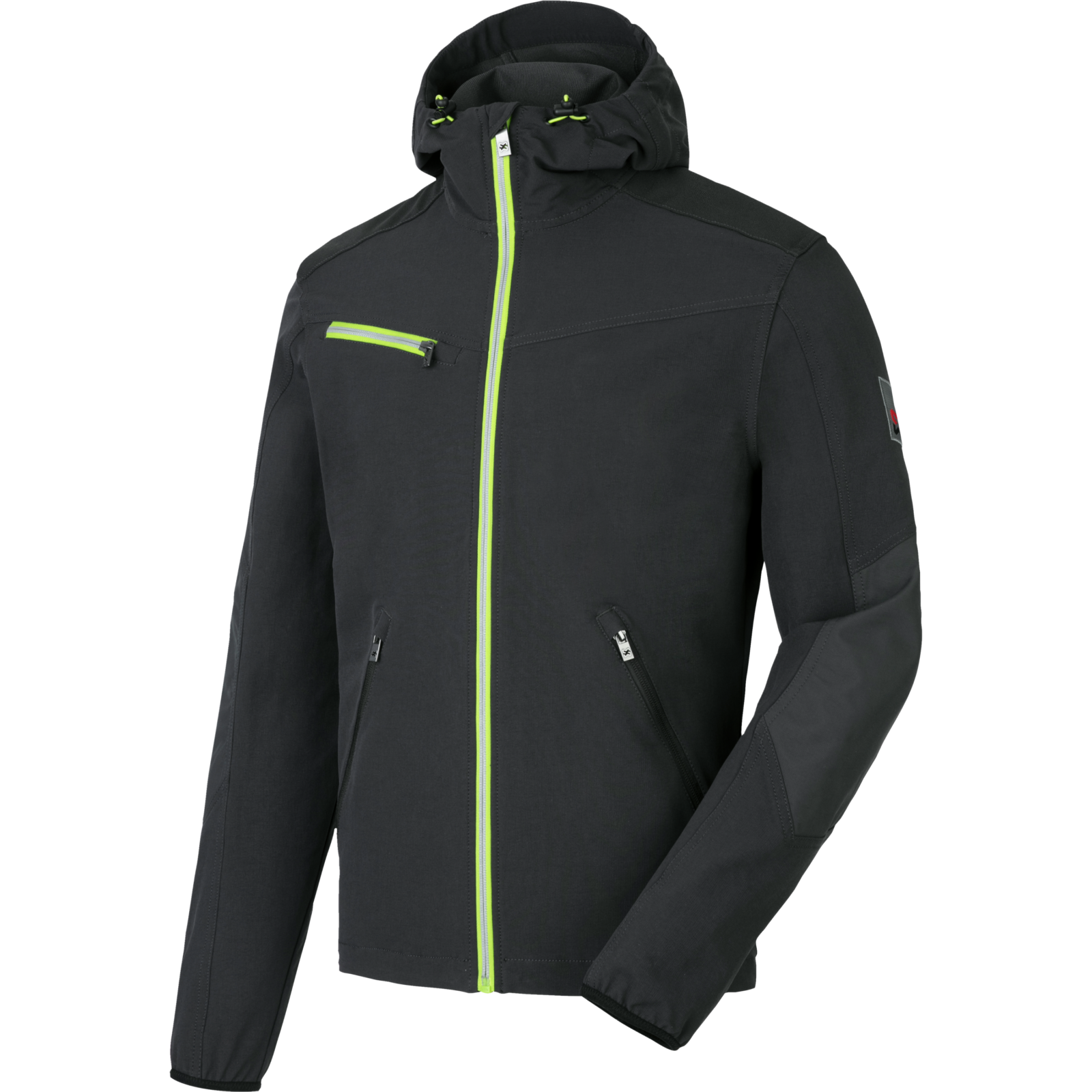 Softshell de travail Stretch Evolution Würth MODYF Anthracite/Lime