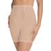 Plus Size Women's High-Waist Power Mesh Long Leg Shaper by Secret Solutions in Nude (Size 2X) Shapewear