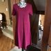 Lularoe Dresses | Lularoe Carly Dress | Color: Red | Size: S