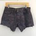 Levi's Shorts | Levi’s Tie-Dye Distressed Shorts Waist 33 | Color: Blue/Purple | Size: 30