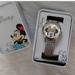 Disney Accessories | Disney Minnie Mouse Silver Analog Watch | Color: Silver | Size: Os