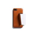 Bellroy iPhone SE Case with Card Holder (Leather iPhone Wallet, Holds 3 Cards, Slim Profile) - Caramel
