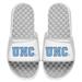 Men's ISlide White North Carolina Tar Heels Alternate Wordmark Slide Sandals
