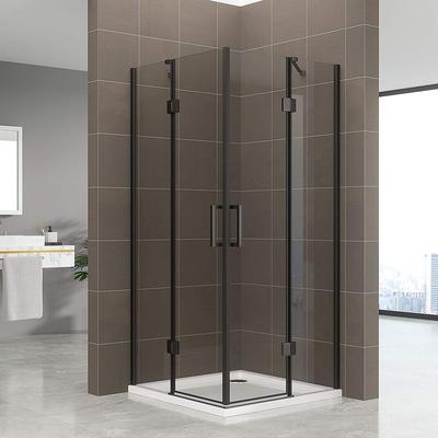Duschkabine Celine mit Eckeinstieg Eckduschkabine aus durchsichtigem esg Sicherheitsglas 190 cm Image