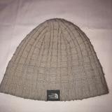 The North Face Accessories | Cream North Face Cable Knit Winter Hat | Color: Cream | Size: Os